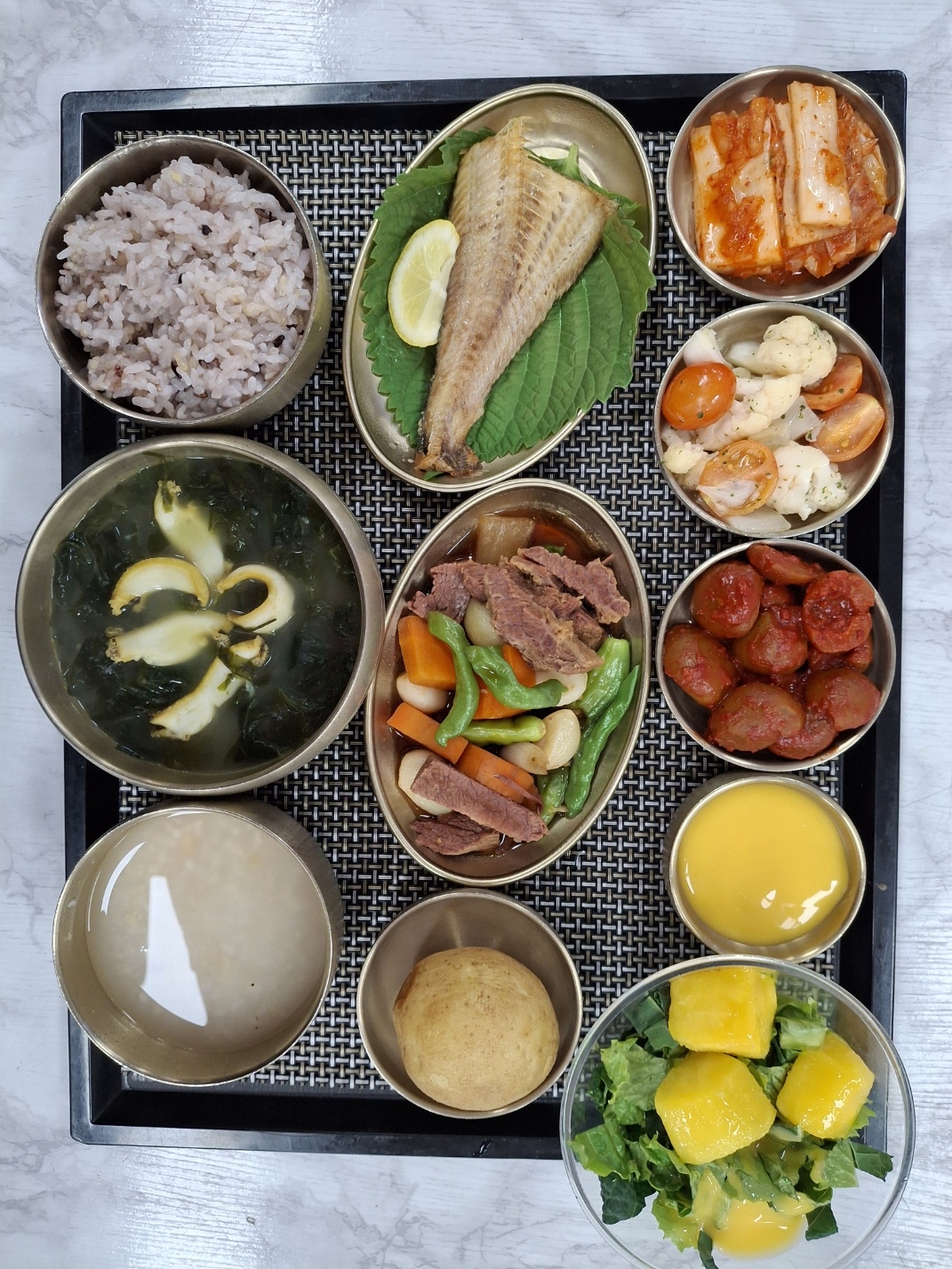 식사 2025년 12월 22일 식단사진